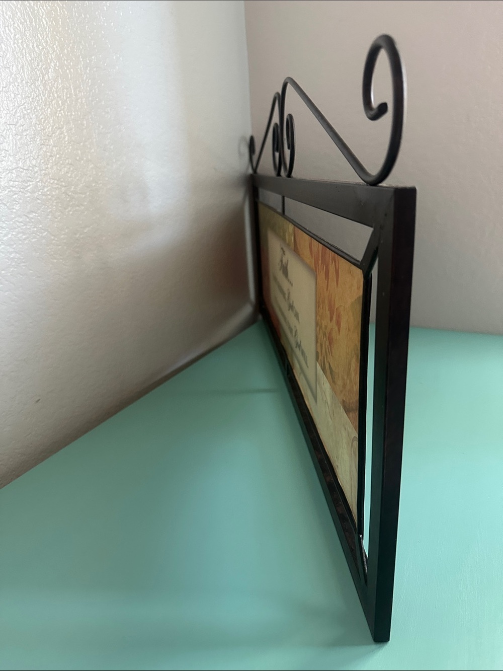 Faith Wall Sign in Black Frame with Earth-Tone Accents-brand new/never used - Picture 14 of 17